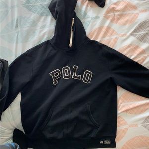 Polo Ralph Lauren Hoodie Sz. XL Black